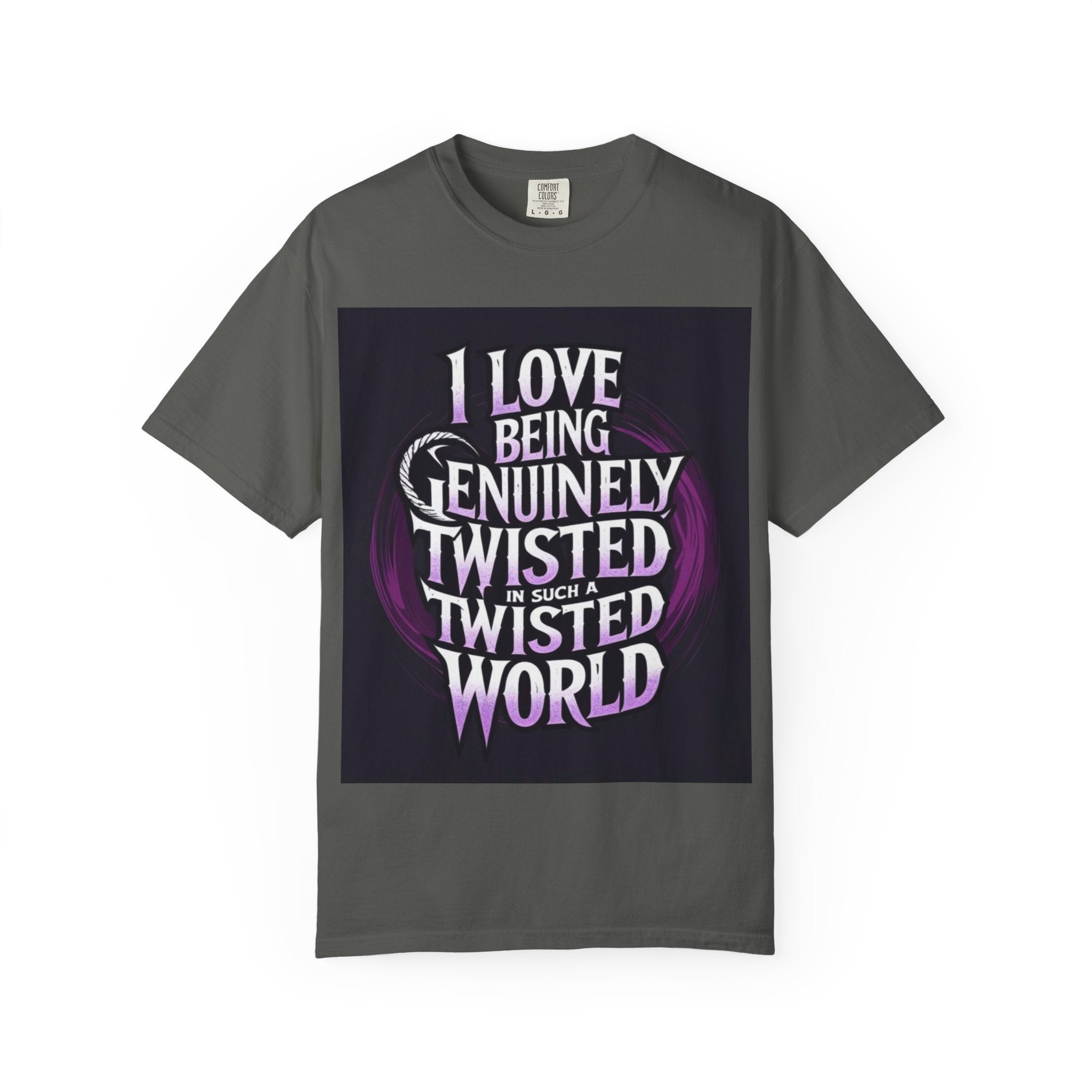 Twisted World T-Shirt, Unisex Graphic Tee, Gift for Gamers, Dark Humor Apparel, Casual Everyday Wear, Halloween Costume Top