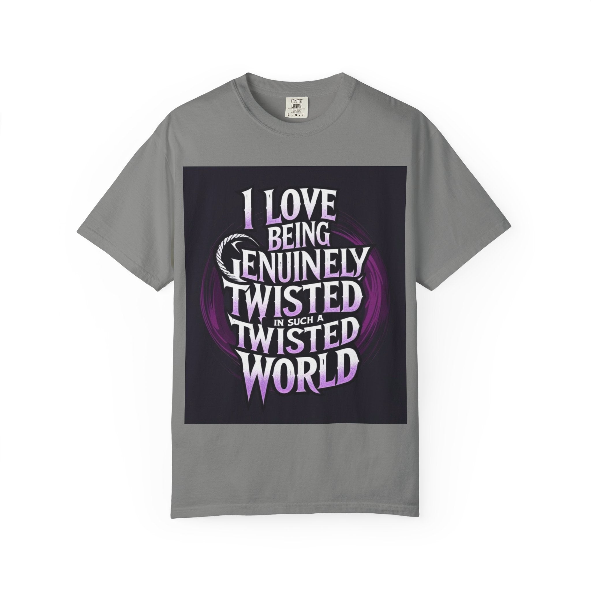 Twisted World T-Shirt, Unisex Graphic Tee, Gift for Gamers, Dark Humor Apparel, Casual Everyday Wear, Halloween Costume Top