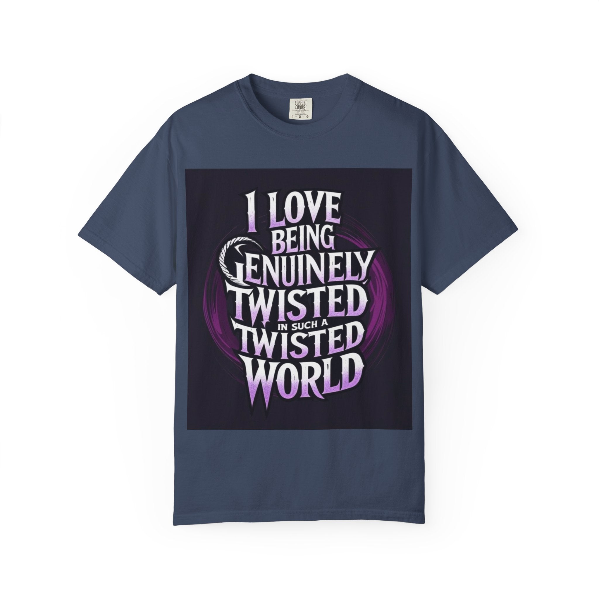 Twisted World T-Shirt, Unisex Graphic Tee, Gift for Gamers, Dark Humor Apparel, Casual Everyday Wear, Halloween Costume Top