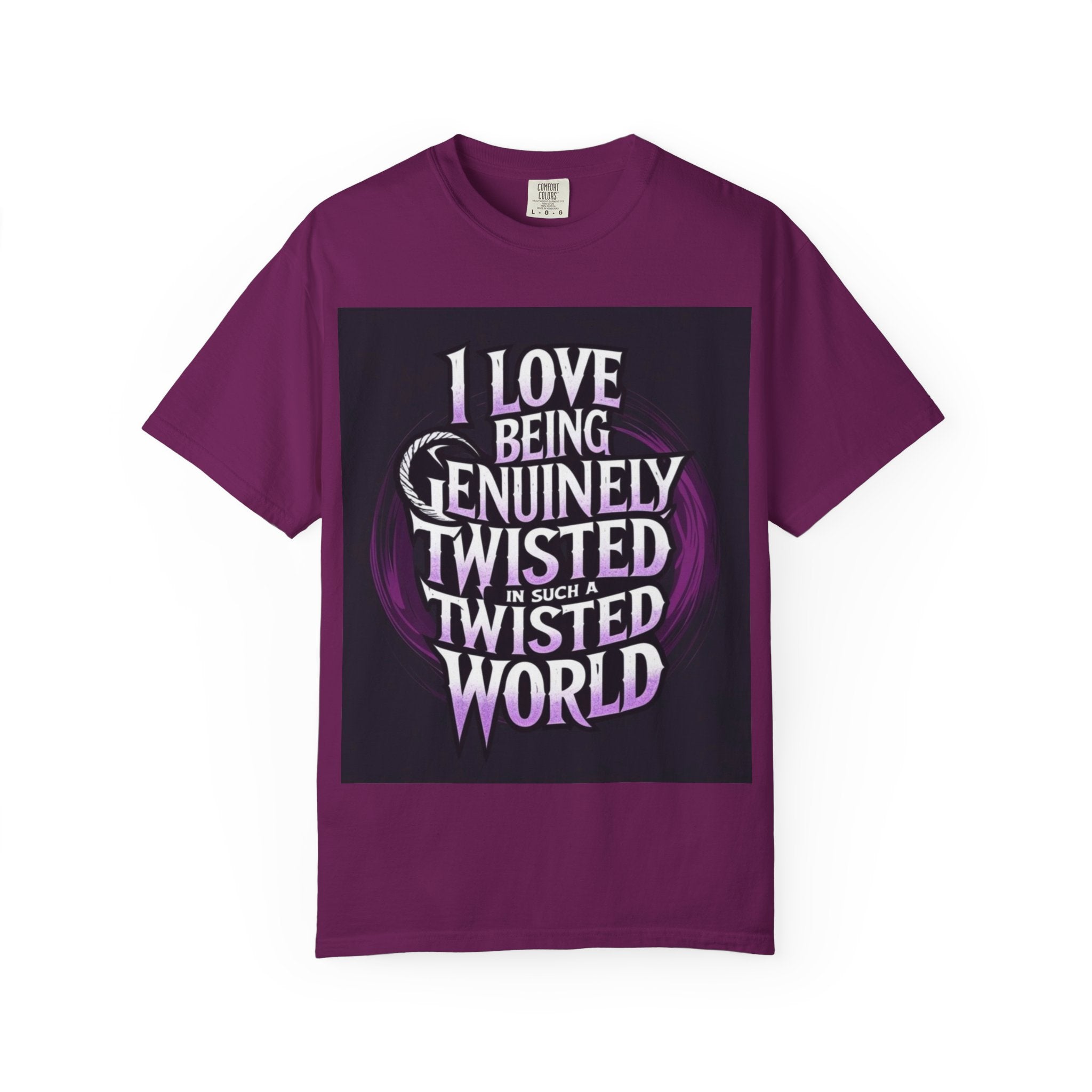 Twisted World T-Shirt, Unisex Graphic Tee, Gift for Gamers, Dark Humor Apparel, Casual Everyday Wear, Halloween Costume Top