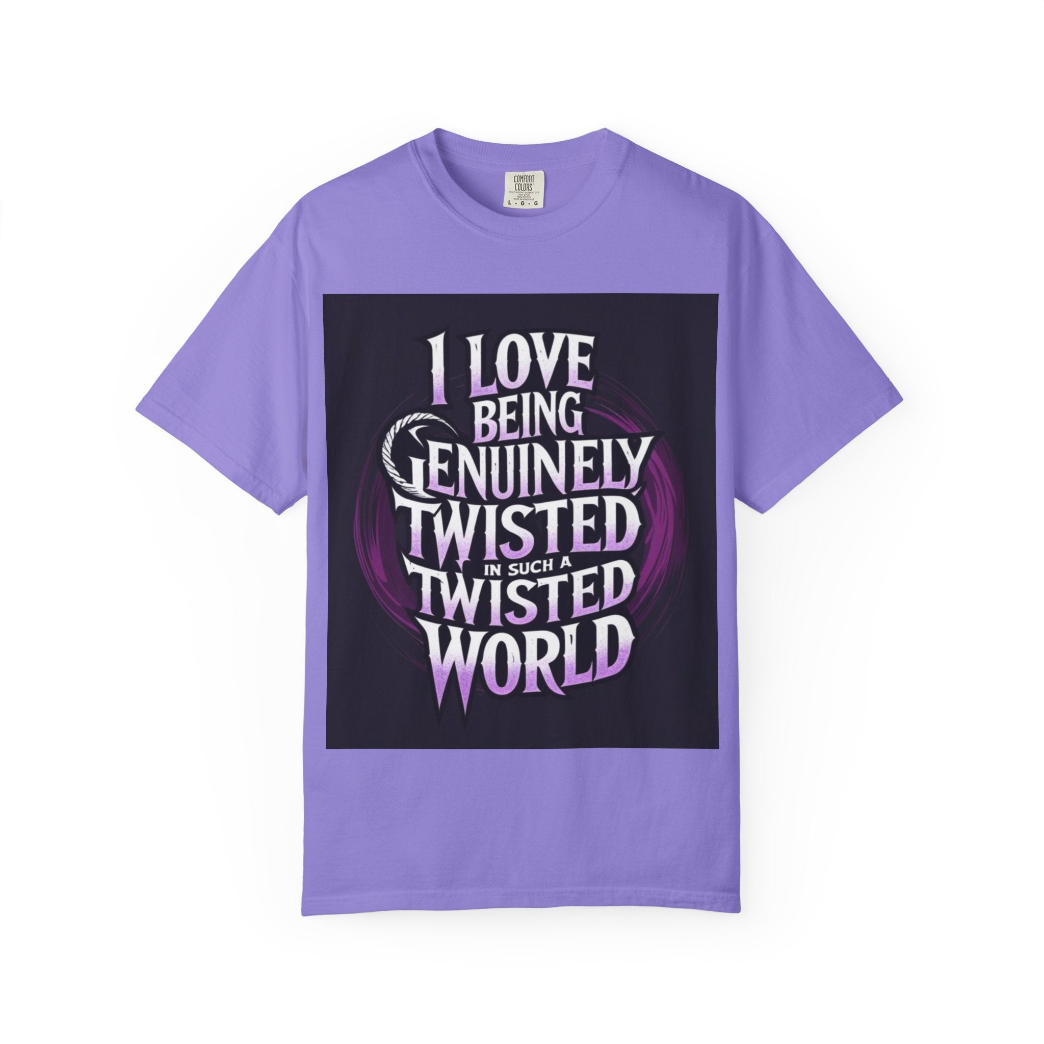 Twisted World T-Shirt, Unisex Graphic Tee, Gift for Gamers, Dark Humor Apparel, Casual Everyday Wear, Halloween Costume Top
