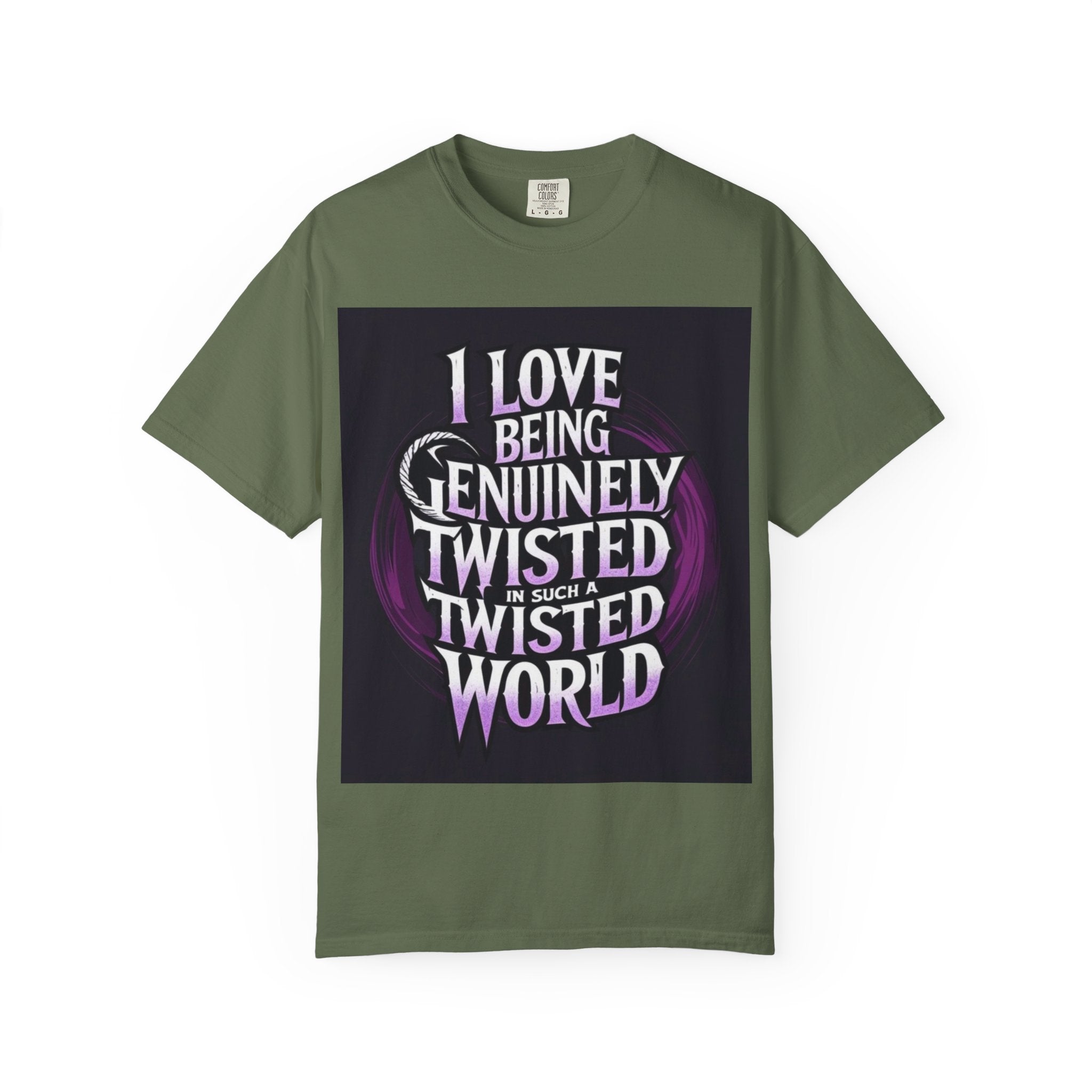 Twisted World T-Shirt, Unisex Graphic Tee, Gift for Gamers, Dark Humor Apparel, Casual Everyday Wear, Halloween Costume Top