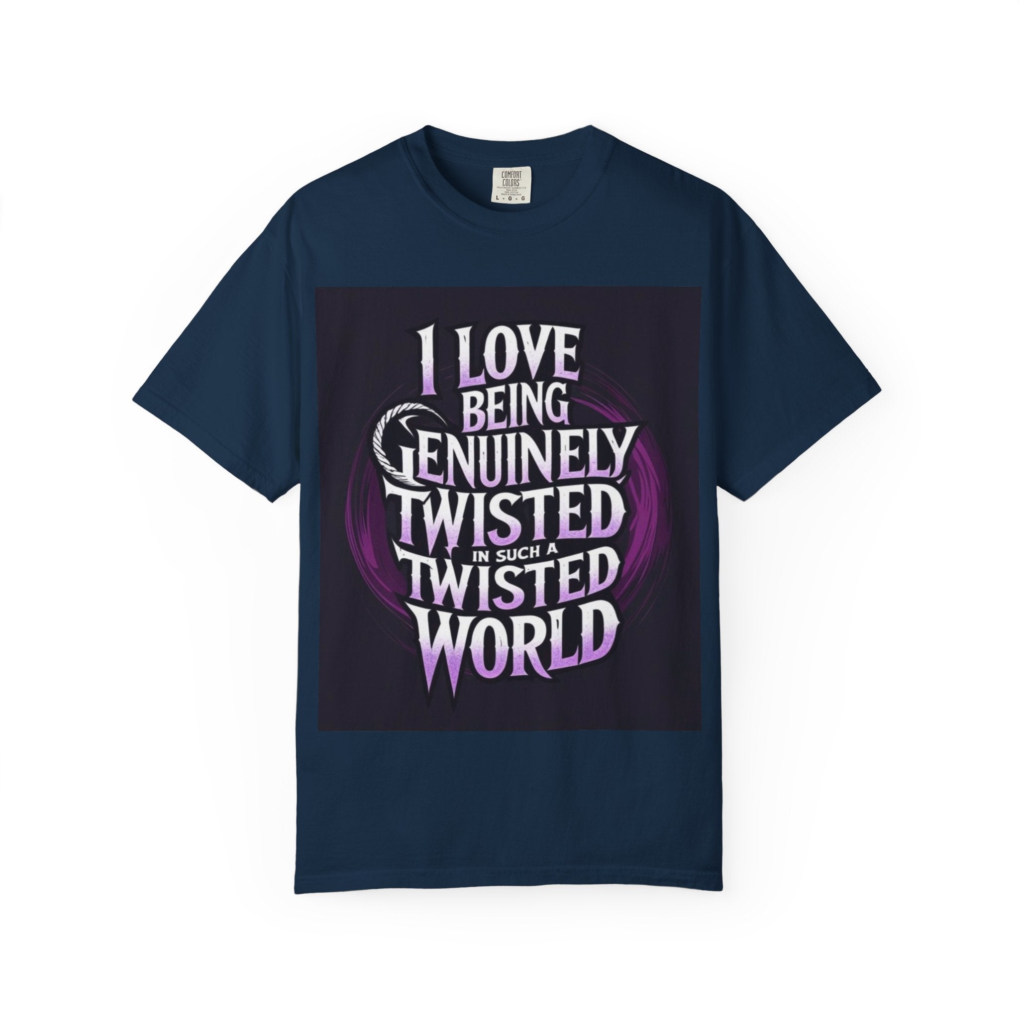Twisted World T-Shirt, Unisex Graphic Tee, Gift for Gamers, Dark Humor Apparel, Casual Everyday Wear, Halloween Costume Top