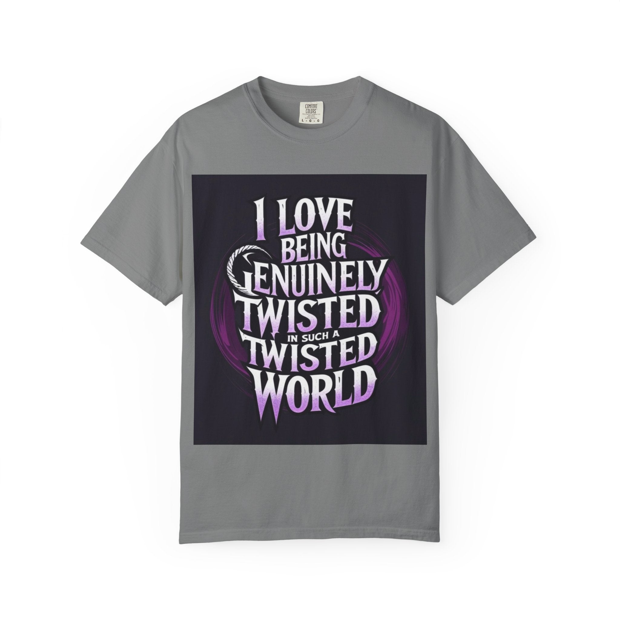Twisted World T-Shirt, Unisex Graphic Tee, Gift for Gamers, Dark Humor Apparel, Casual Everyday Wear, Halloween Costume Top