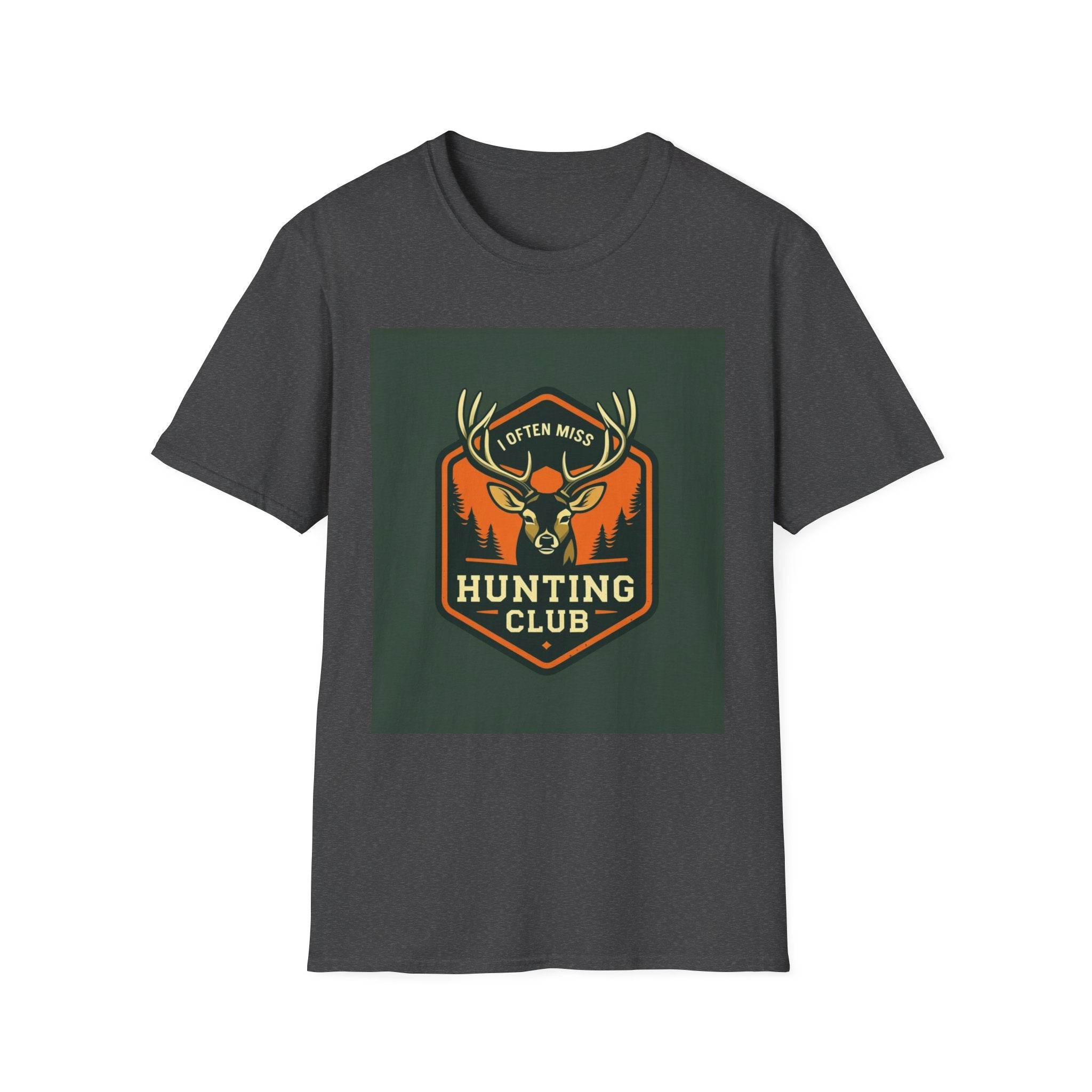Hunting Club T-Shirt | Unisex Softstyle Tee for Outdoor Lovers | Perfect Gift for Hunters, Nature Walks, Camping, Father's Day, [...]