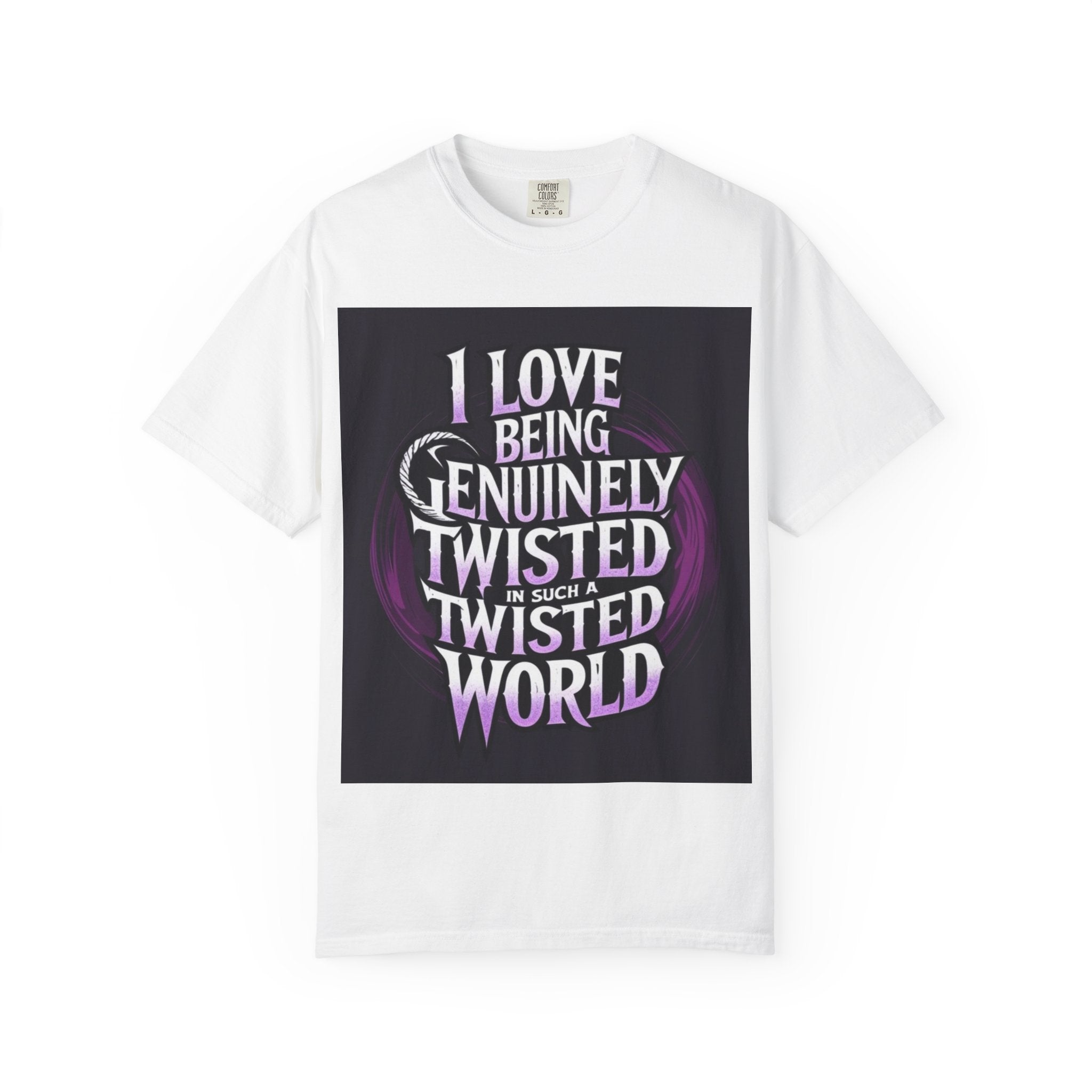 Twisted World T-Shirt, Unisex Graphic Tee, Gift for Gamers, Dark Humor Apparel, Casual Everyday Wear, Halloween Costume Top