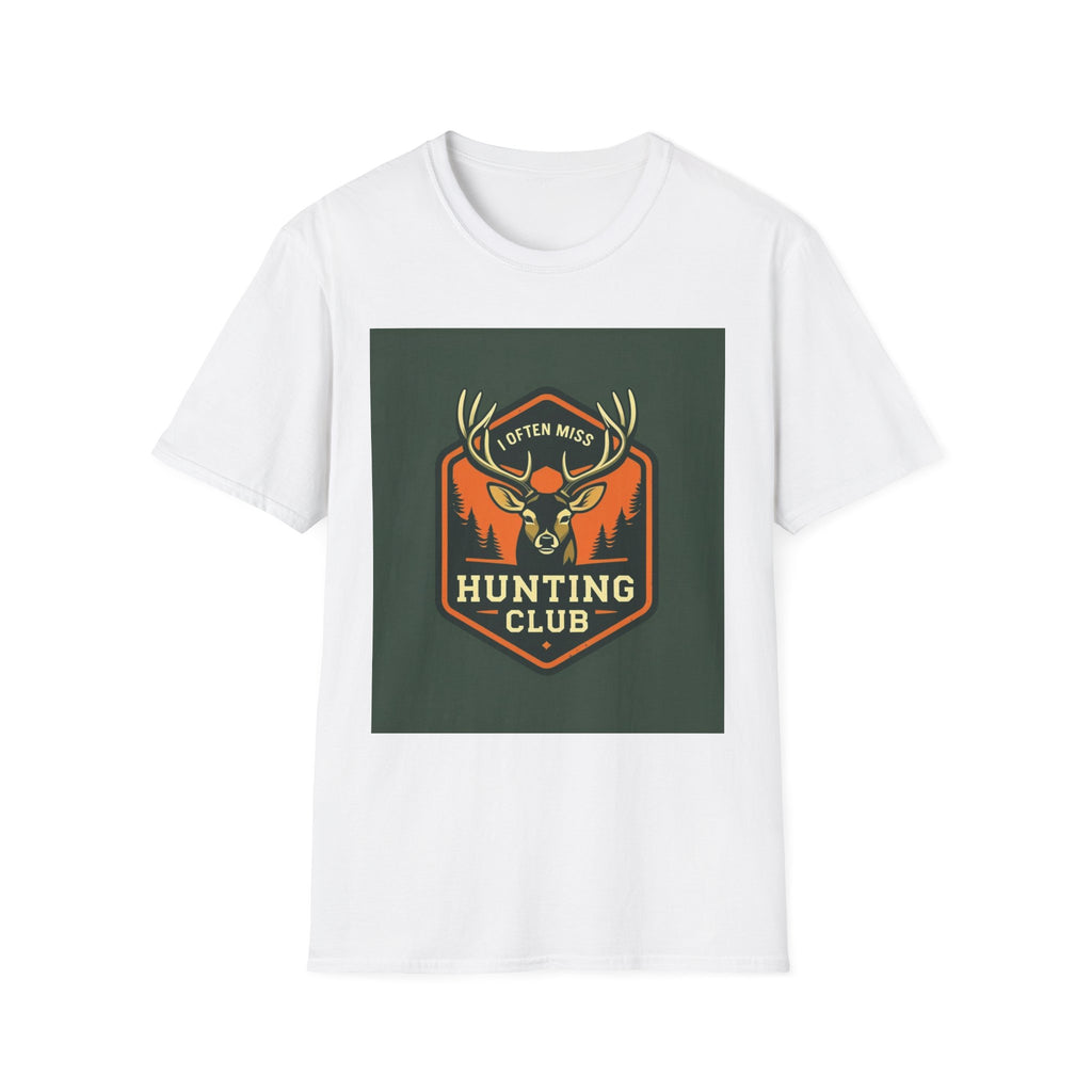 Hunting Club T-Shirt | Unisex Softstyle Tee for Outdoor Lovers | Perfect Gift for Hunters, Nature Walks, Camping, Father's Day, [...]