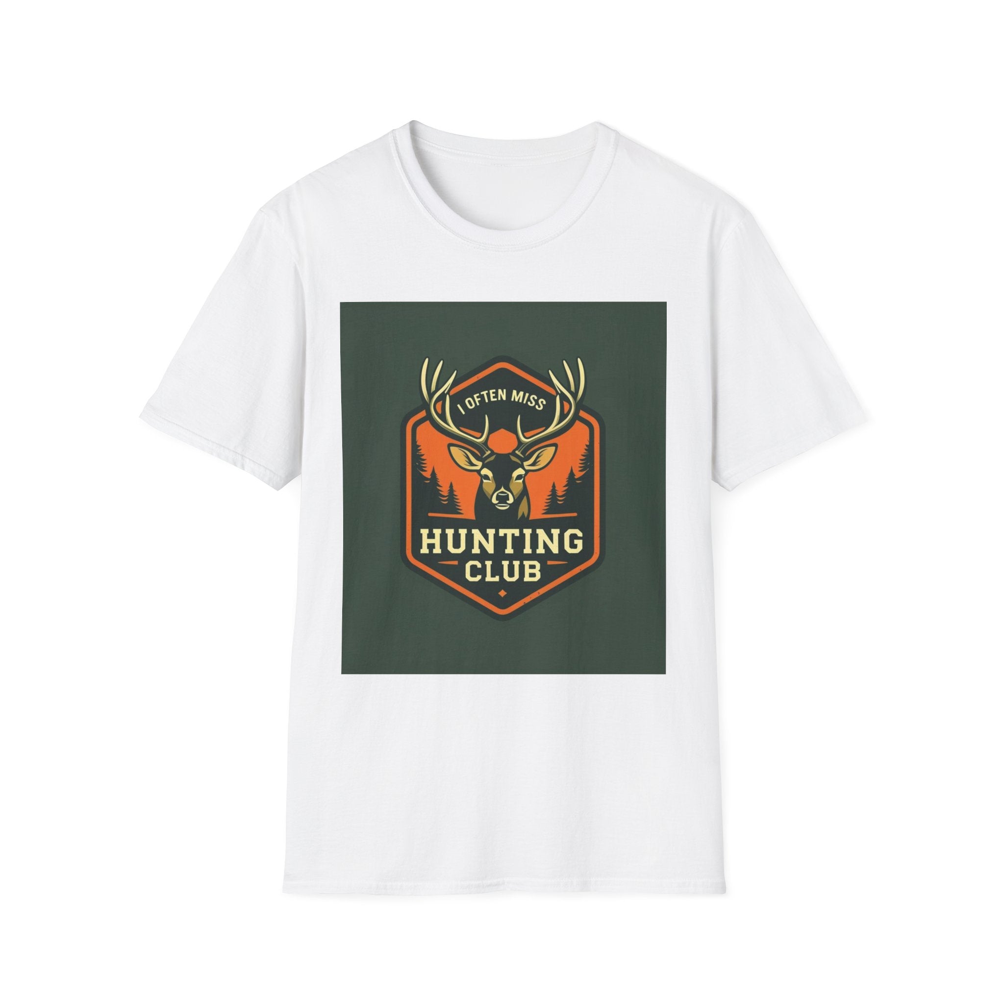 Hunting Club T-Shirt | Unisex Softstyle Tee for Outdoor Lovers | Perfect Gift for Hunters, Nature Walks, Camping, Father's Day, [...]