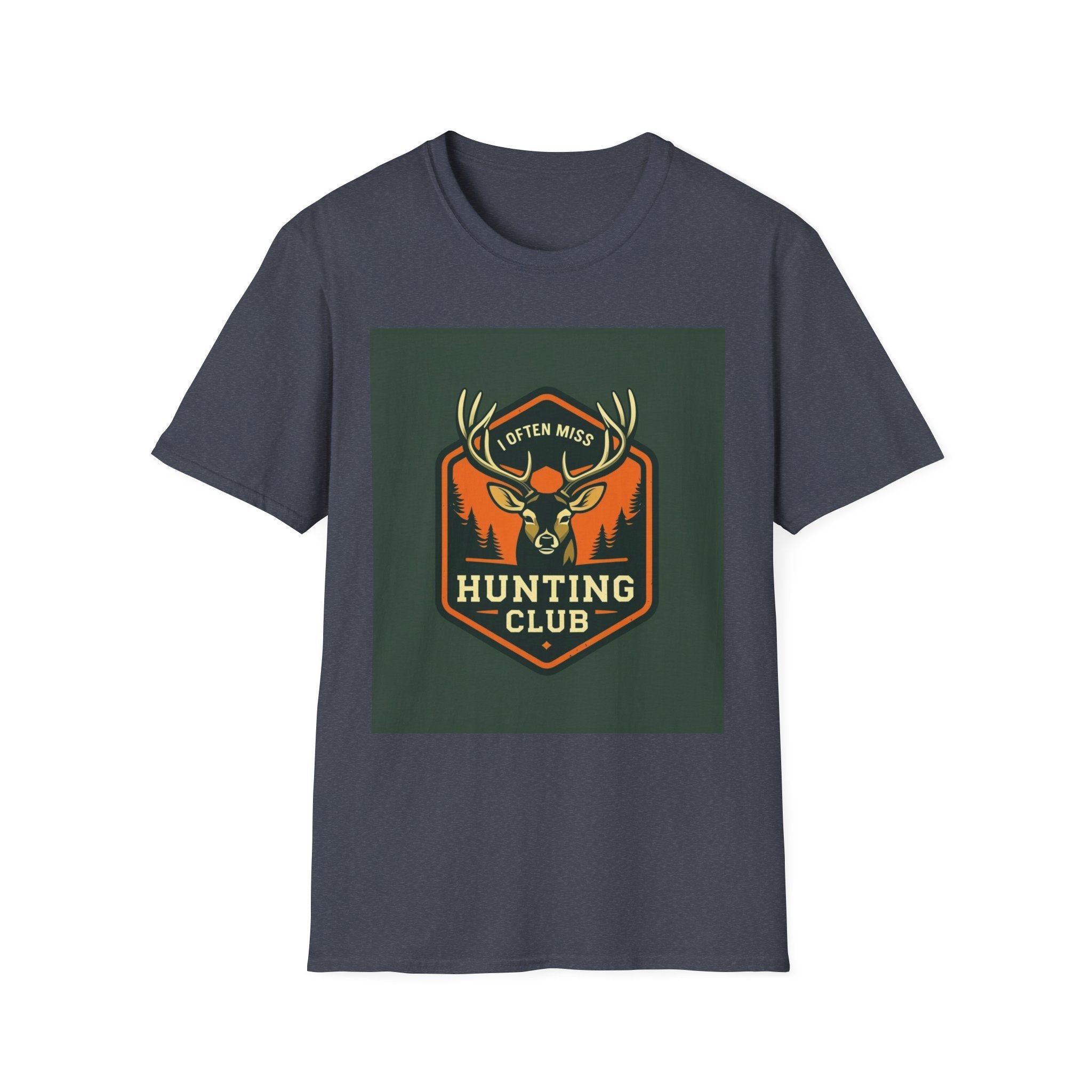 Hunting Club T-Shirt | Unisex Softstyle Tee for Outdoor Lovers | Perfect Gift for Hunters, Nature Walks, Camping, Father's Day, [...]