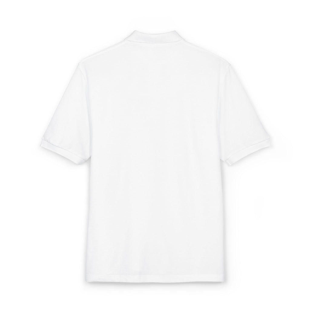 Elegant Embroidered Unisex Polo Shirt - Perfect for Casual Wear, Gift for Dad, Summer Style, Office Attire, Embroidered Design