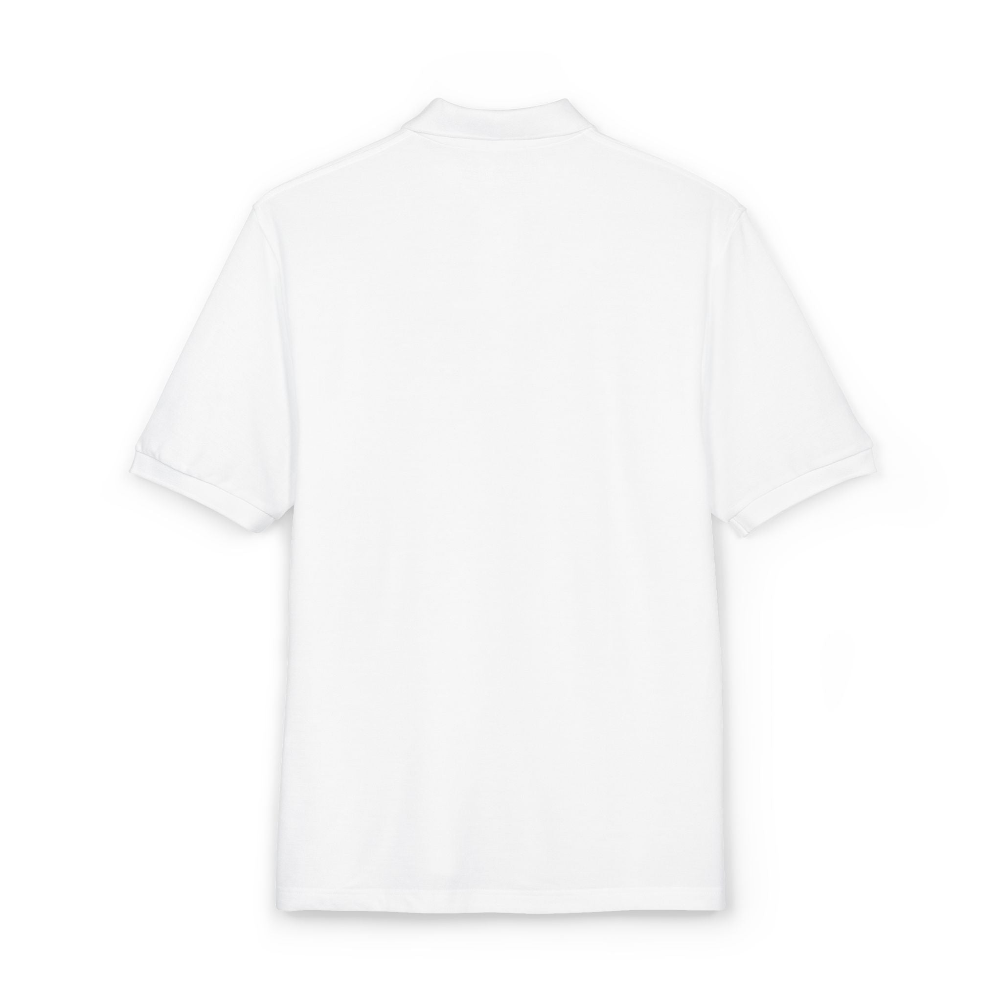 Elegant Embroidered Unisex Polo Shirt - Perfect for Casual Wear, Gift for Dad, Summer Style, Office Attire, Embroidered Design